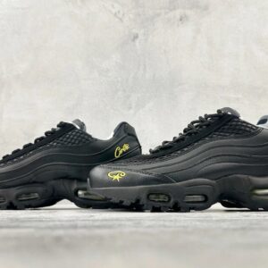 corteiz x nike air max 95 black