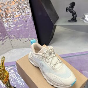 loewe x on 3.0 cloudventure sneakers white pink