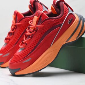 lacoste odyssa sneakers red