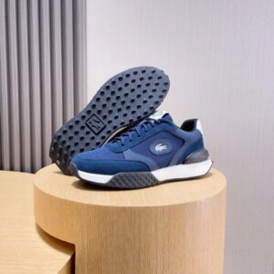 lacoste blue classic sneakers