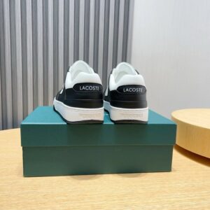 lacoste classic leather shoes black