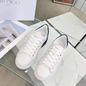 jimmy choo diamond sneakers blue white