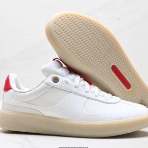 lululemon lifestyle low sneakers white red