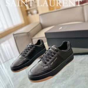 saint laurent sl61 black sneakers