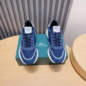 lacoste blue classic sneakers