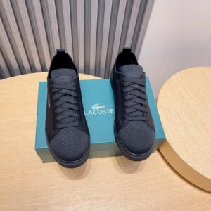 lacoste classic sneakers black