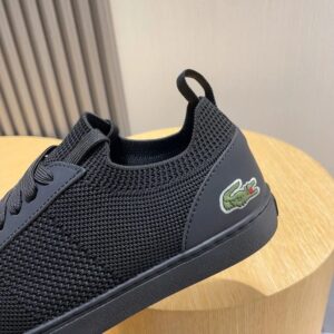 lacoste black classic sneakers