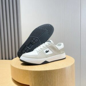 lacoste classic leather sneakers white
