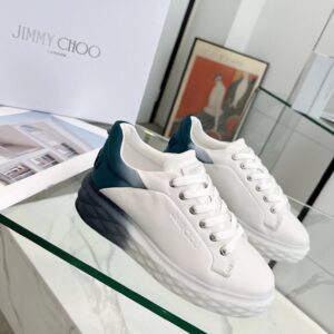 jimmy choo diamond sneakers blue white