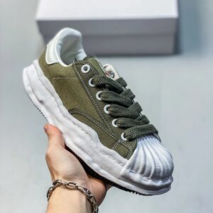 maison mihara yasuhiro mmy original sole low sneakers multicolor