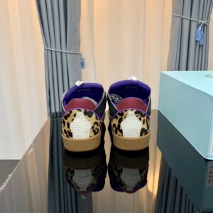 lanvin casual sneakers red black