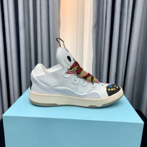 lanvin casual sneakers white/graffiti
