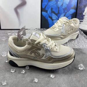chanel 23c sneakers gold