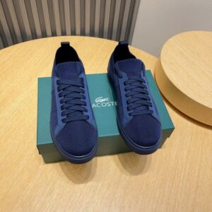lacoste classic blue sneakers