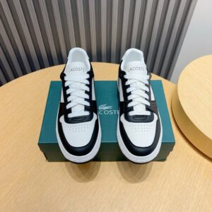 lacoste black white sneakers