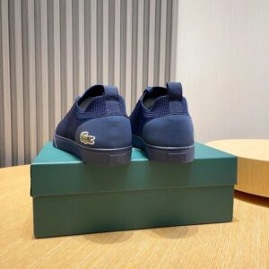 lacoste classic blue sneakers