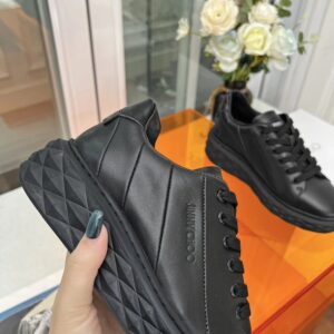 jimmy choo black diamond sneakers