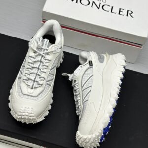 moncler trailgrip gtx white sneakers grey stripes