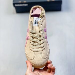 asics onitsuka tiger sneakers beige pink