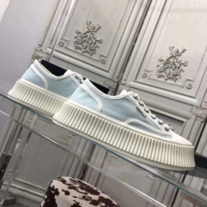 chane vintage sneakers light blue