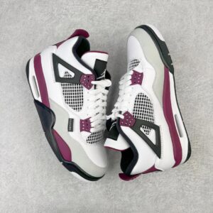 nike air jordan 4 retro g white purple