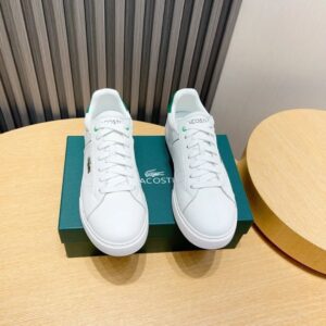 lacoste classic style sneakers white