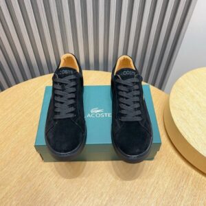 lacoste original black sneakers