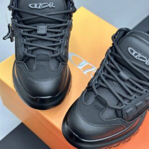 dior x levis hamilton sneakers black