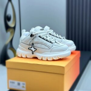 dior x levis hamilton sneakers white