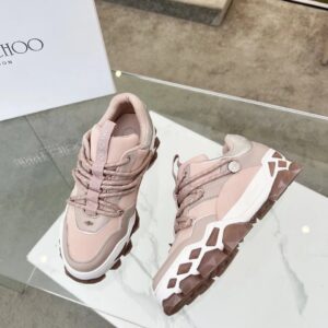 jimmy choo diamond x ii m sneakers pink