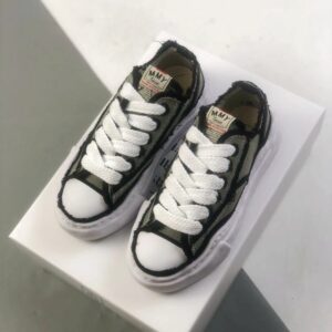 maison mihara yasuhiro mmy shell sneakers gray