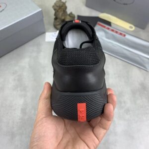 prada casual sneaker black