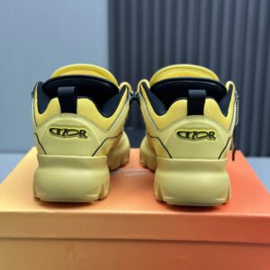 dior x levis hamilton sneakers yellow