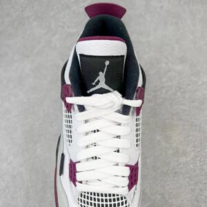 nike air jordan 4 retro g white purple