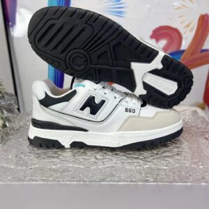 new balance 550 sneakers white black