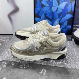 chanel 23c sneakers gold