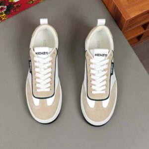 kenzo classic sneakers beige