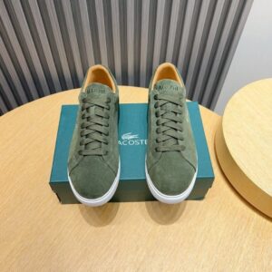 lacoste classic green sneakers