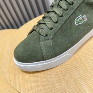lacoste classic green sneakers