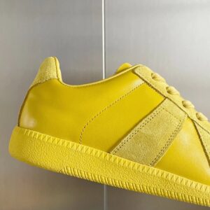 maison margiela mm6 yellow german trainers