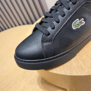 lacoste classic black sneakers