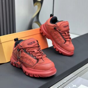 dior x levis hamilton sneakers red
