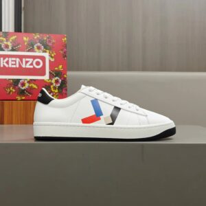 kenzo classic sneakers white