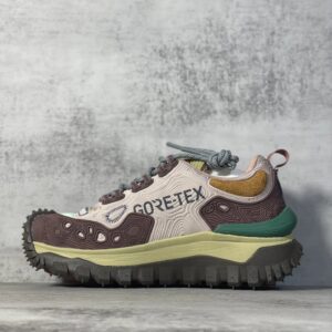 moncler trailgrip gtx hiking shoes brown pink