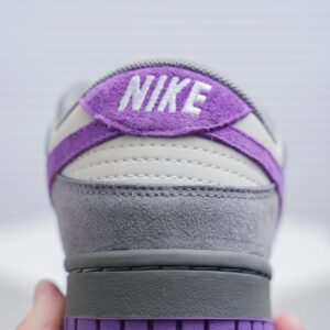 nike dunk sneakers purple gray