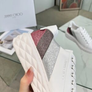 jimmy choo diamond sneakers multicolor