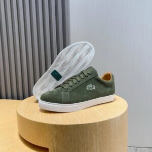 lacoste classic green sneakers