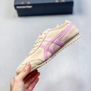 asics onitsuka tiger sneakers beige pink