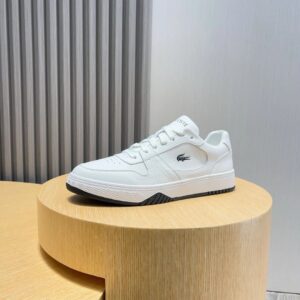 lacoste white leather sneakers
