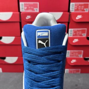 puma bread sneakers blue white